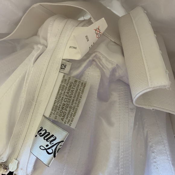 DaVinci Strapless Wedding Gown NWT - Picture 6 of 6